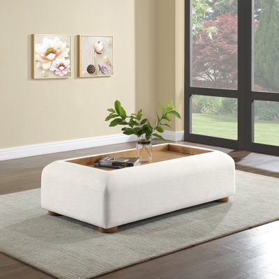 Diana Solid Wood 4 Legs Coffee Table