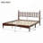 Retro Style Wood Platform Bed-117794039