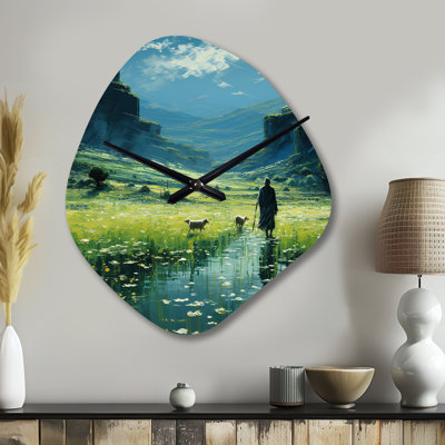 Marte Good Shepherd Christianity Landscape - Christianity Unique Shape