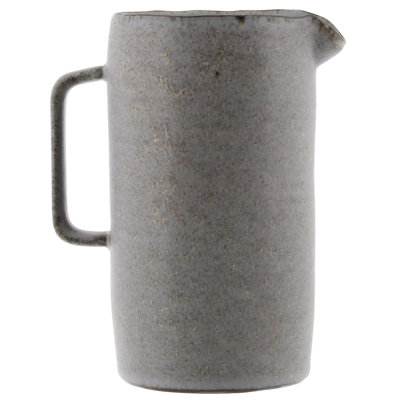 Grey Ceramic Pitcher