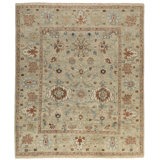Rock My Classics Wool Oriental Area Rug in Beige/Blue/Brown