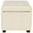 Graysie Faux Leather Ottoman-1421516754