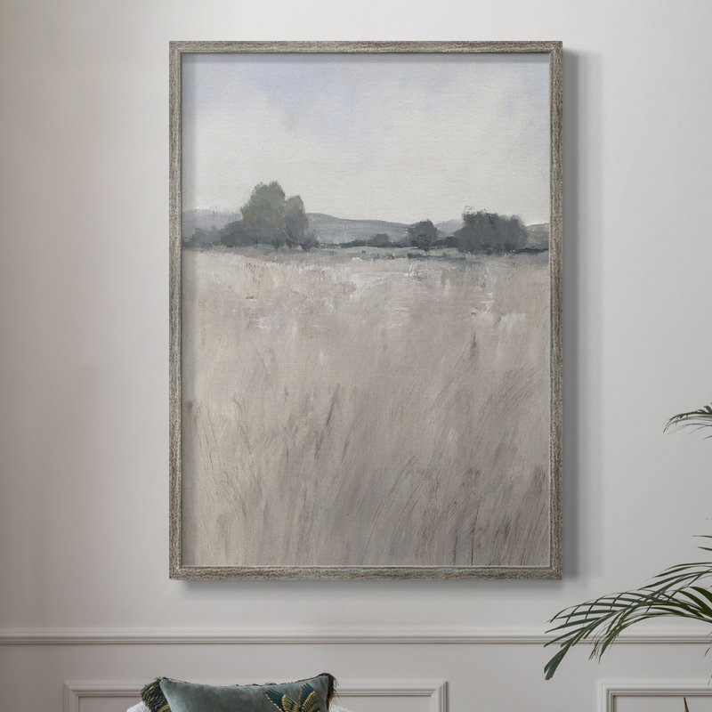 Place & Time II Framed Print - Solid Wood, 11" H x 9" W
