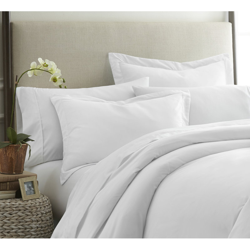 Pillow Shams 2-Pack Microfiber Ultra Soft Bedding, Standard, White
