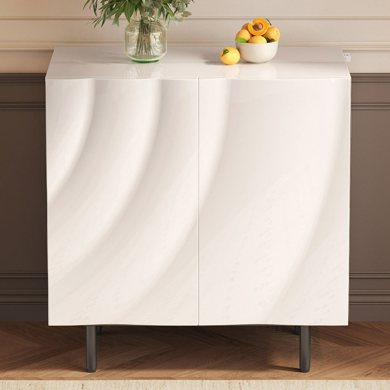 Buffet 31,5 po, blanc, salon, salle à manger