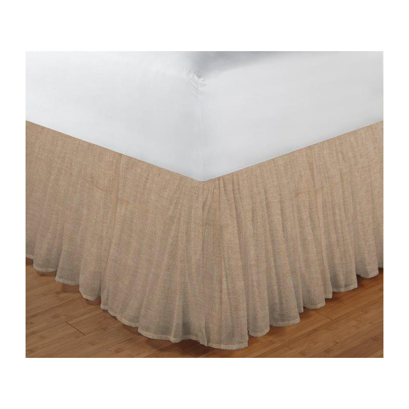 Ruffled Bed Skirt, King