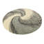 Tapis gris / blanc en polypropylène tissé à la machine Liddle-815240163