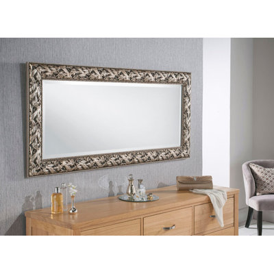 Solid Wood Rectangle Mirror