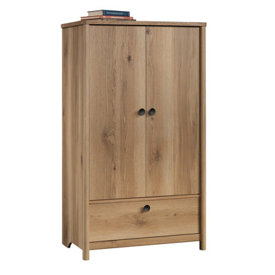 Armoire, finition brune
