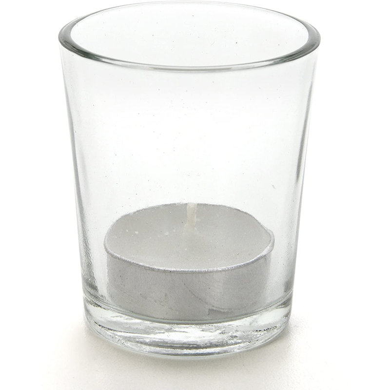 Photophore en verre 2,6 po