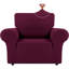 Housse pour fauteuil à coussins carrés/rectangulaires-1371062366