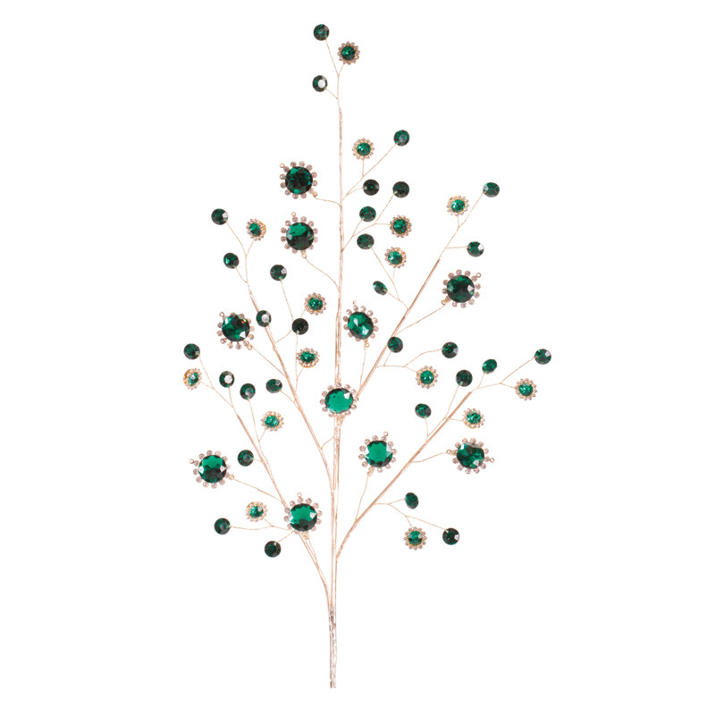 Emerald Jewel Spray (ensemble de 2)