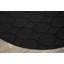 Tapis rectangulaire touffeté à motif géométrique noir-810564566