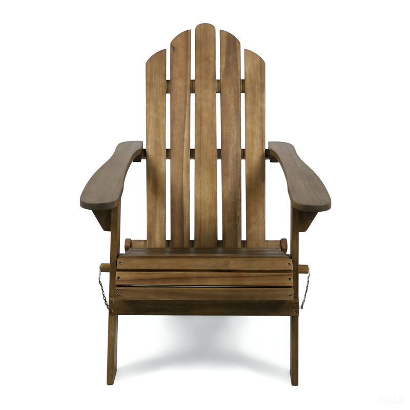 Chaise Adirondack pliable Hollywood, Marron foncé
