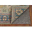 Tapis décoratif vert sauge Oushak 4 x 6