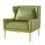 Chaise avec accoudoirs en velours Modern-134204915