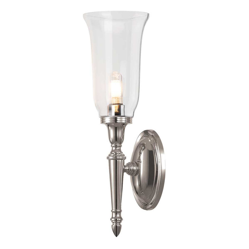 Thornsberry 1-Light Wallchiere, Polished Nickel