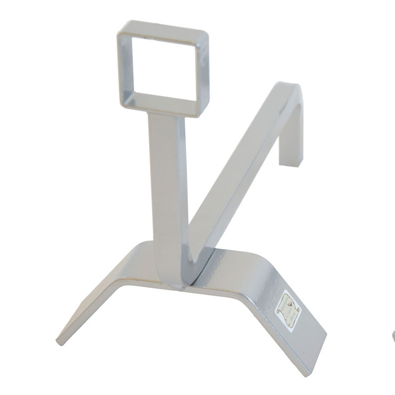 Eamon Iron Andiron, Chrome