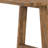72" Natural Solid Wood Dining Table