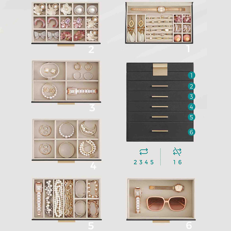 Jewellery Box +, Black