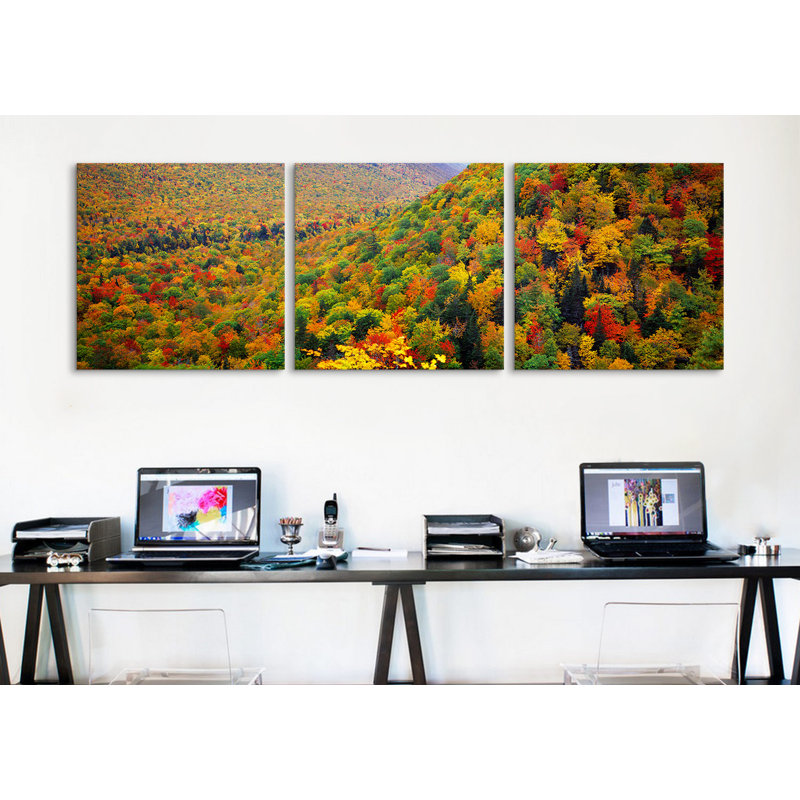 3 - Pieces Modern & Contemporary, 16" H x 48" W x 1.5" D