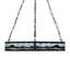 Mountain Range 36 - Light LED Chandelier
