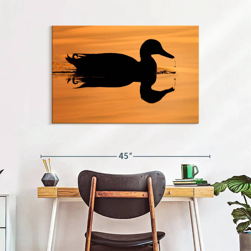 Brampt Mallard Duck Silhouette
