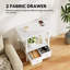 End Table with Built-In Outlets-528436642
