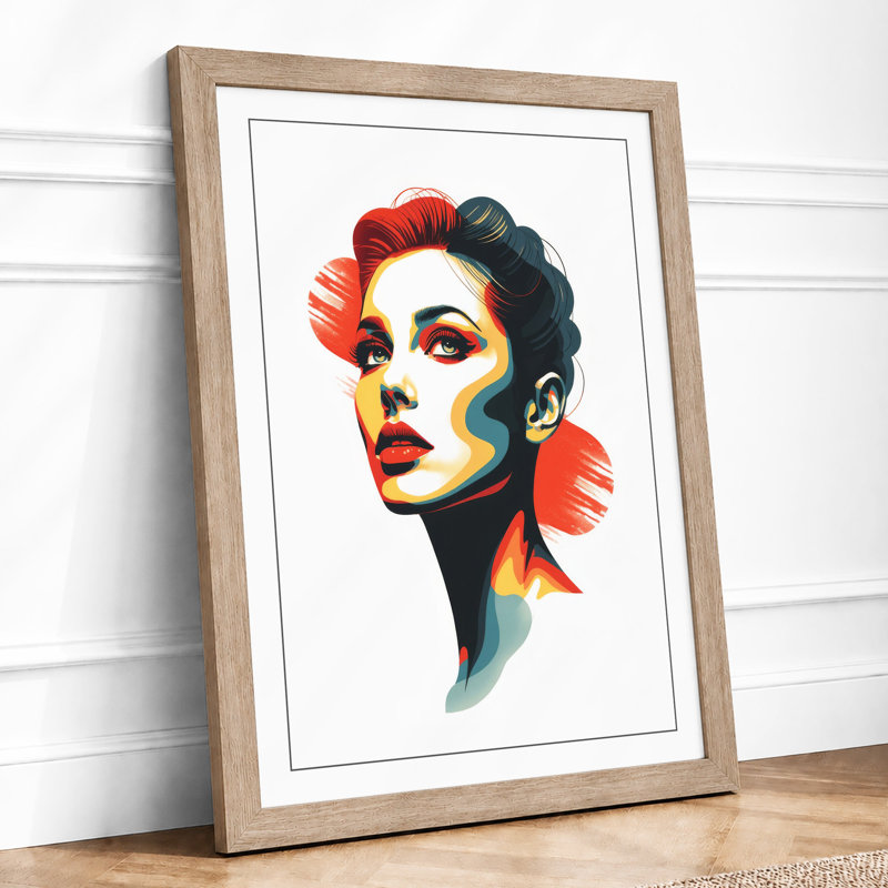 Profile In Motion Modern - Print, Oak, A4 - 29.7 x 21.0 cm