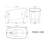 51" Solid Surface Soaking Bathtub