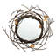 Butterfly Ginkgo Flat Metal Wall Mirror