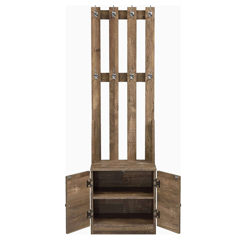 Arbre d'entrée de 18,03 po de largeur avec rangement pour chaussures