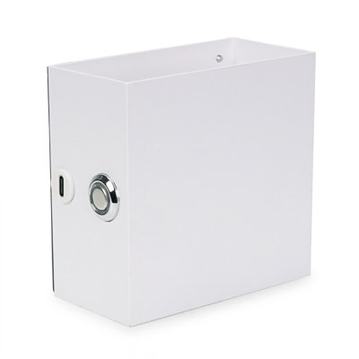 Smayan Plastic LED Flush Mounted Sconce