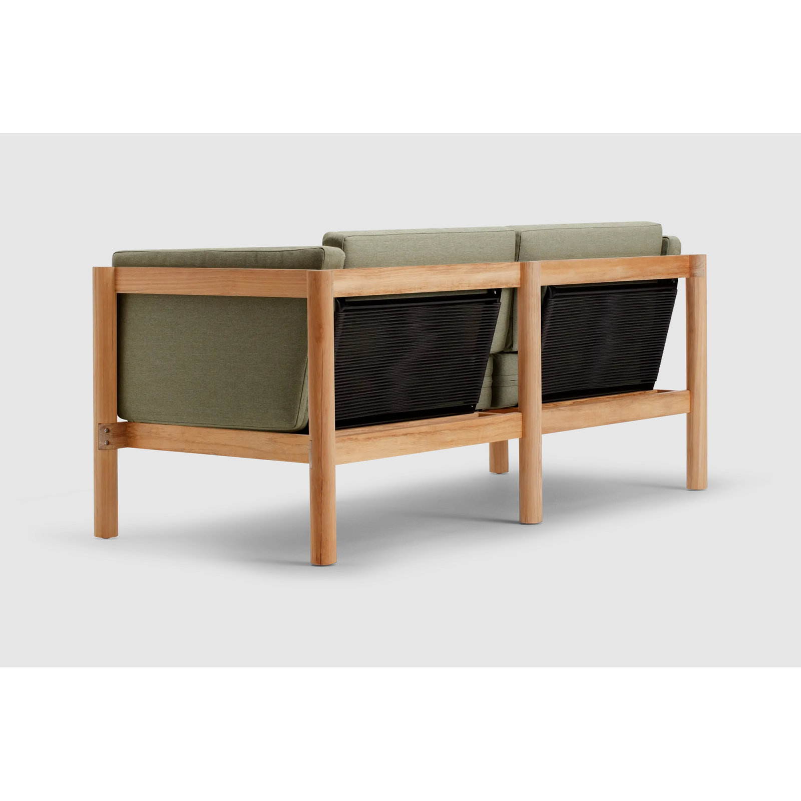 Haven 66" Sunbrella® Patio Loveseat, Sunbrella Leaf