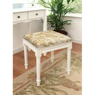 Sheryl Solid Wood Accent Stool