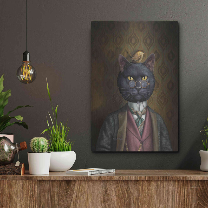 "Felix" par Dan Craig, H 16 po x l 12 po