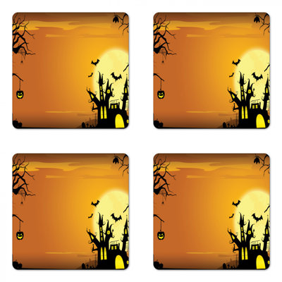 Square 4 Piece Coaster Set