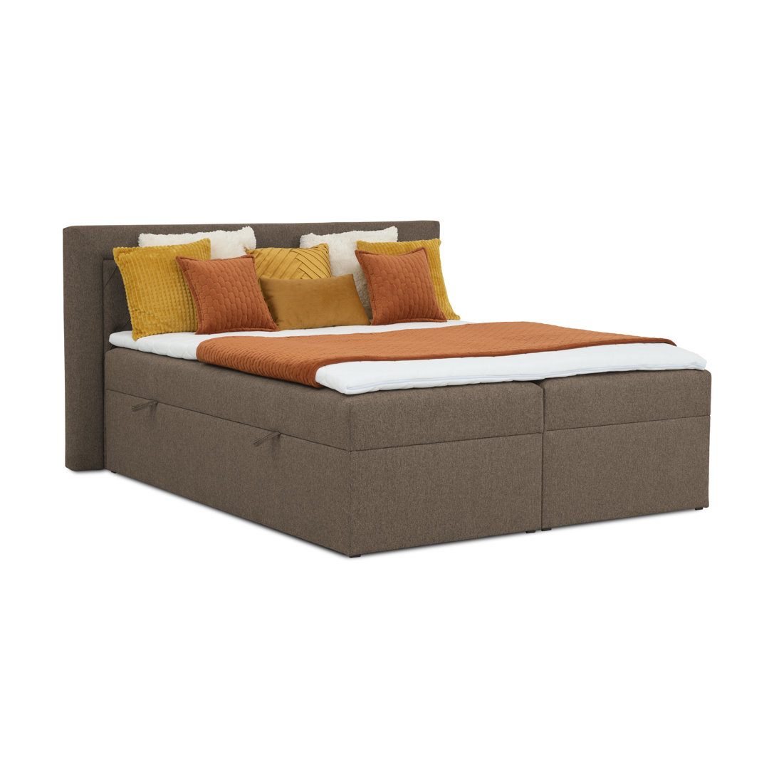 Boxspringbett Mcdermott mit Topper und Bettkasten