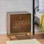 Commode en bois rétro, table de chevet pour chambre à coucher