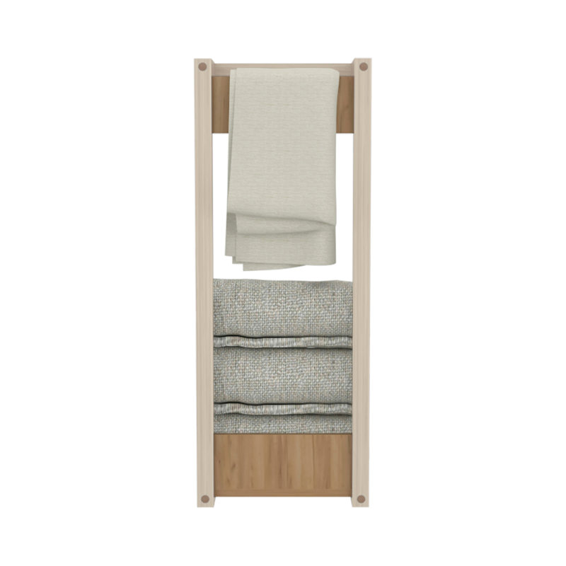 Étagère murale 31,5 po, chêne naturel - Salle de bain