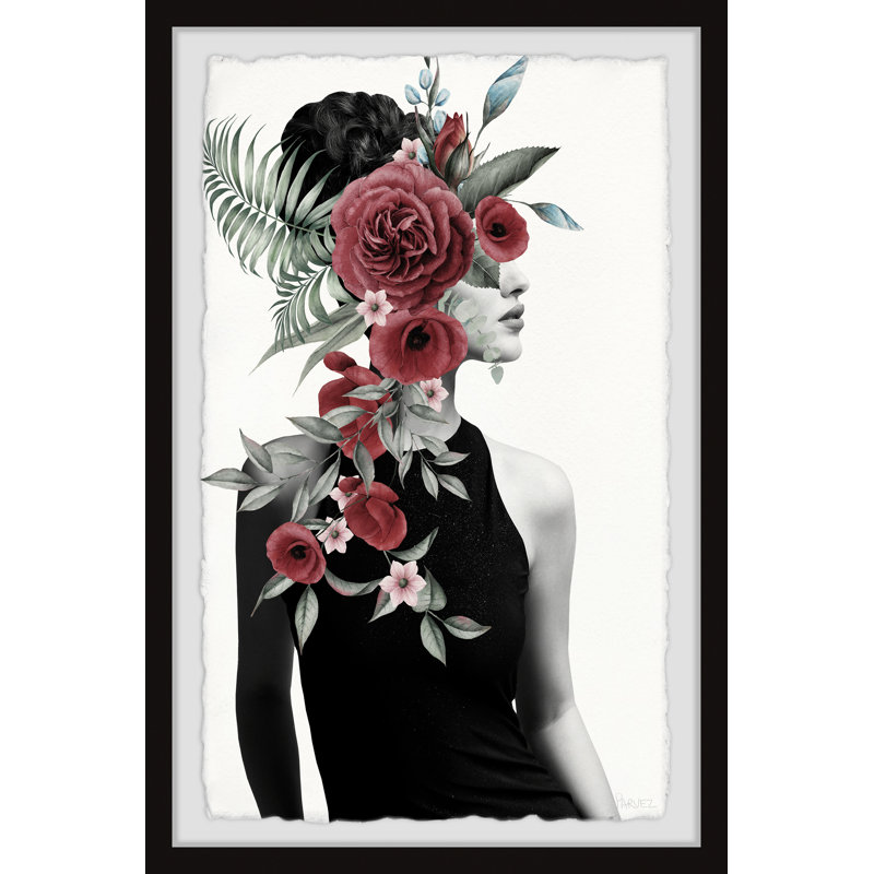 Red Blooms by Parvez Taj - Single Picture Frame Print, 91cm H x 61cm W