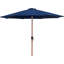 Parasol de patio en tissu / aluminium avec base Chavelle