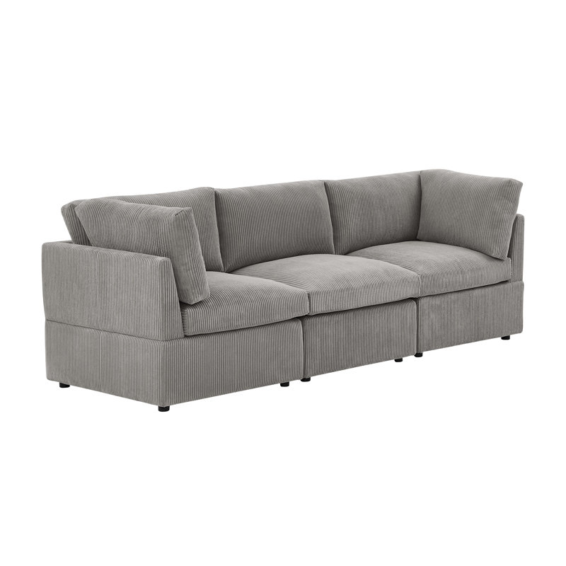 Freywall Sofa, Light Gray
