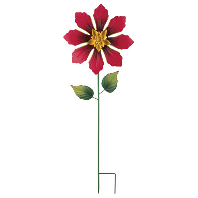 Piquet à fleur - rouge