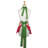 Christmas Plaid Bib Apron