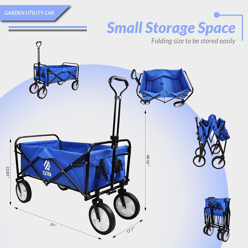 Utility Cart, Blue