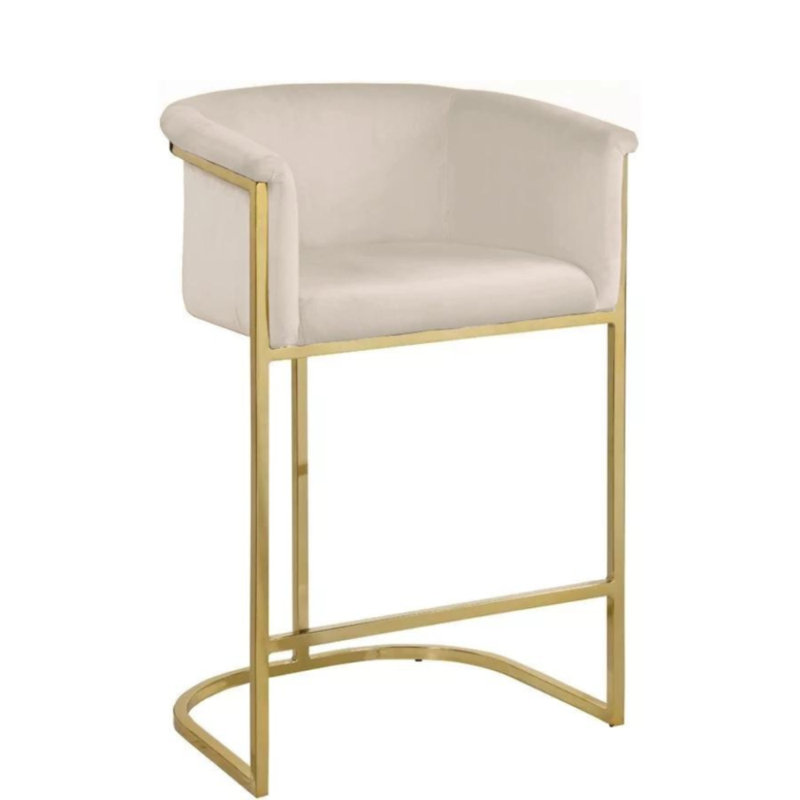 Maison Bar Stool, Beige