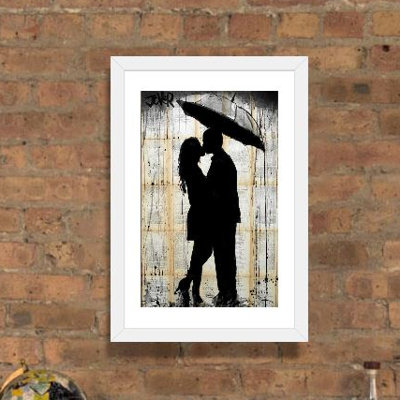 « rain lovers », impression