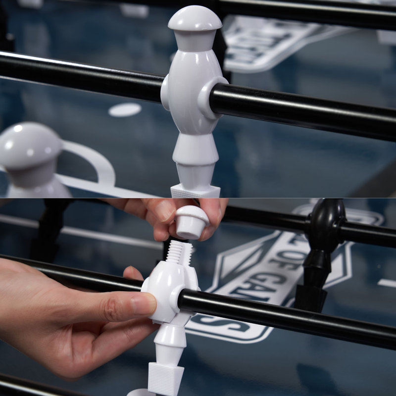 Charleston 48'' Gray Wood Grain Foosball Table