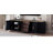 70.8'' Modern Minimalist TV Stand for TVs up to 80 Inches, Entertainment Center with 3 Drawers and 1 Shelf, Metal Handles and 2 Cabinets for Living room-1152870241